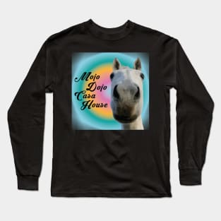 mojo dojo colorful meme Long Sleeve T-Shirt